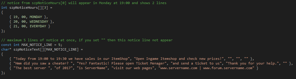 Auto Announcements - Features & Metin2 Systems - Metin2Dev | M2Dev