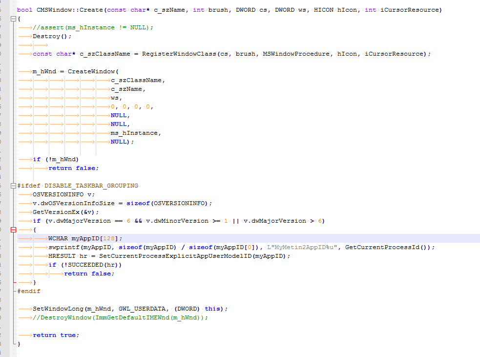 Ungroup Client on Taskbar - Programming & Scripts - Metin2Dev | M2Dev